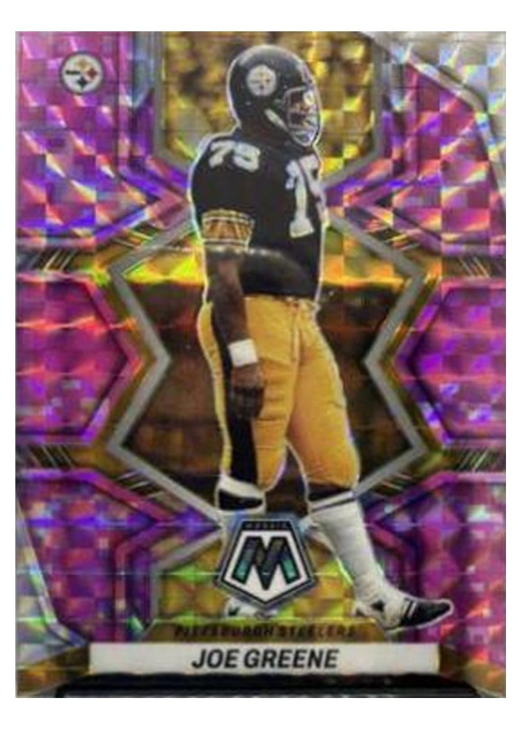 2022 Panini Mosaic Base Set Joe Greene #168 card