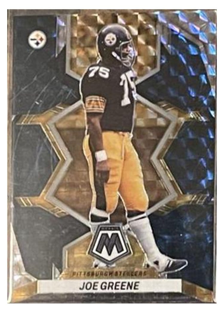 2022 Panini Mosaic Base Set Joe Greene #168 card
