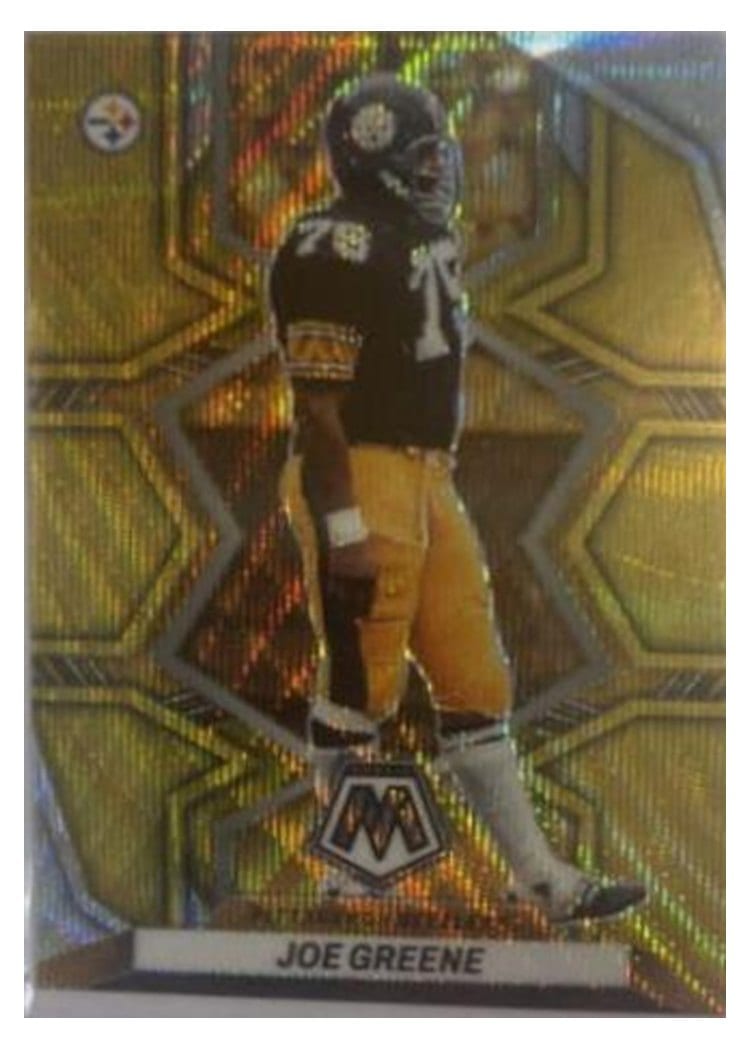 2022 Panini Mosaic Base Set Joe Greene #168 card