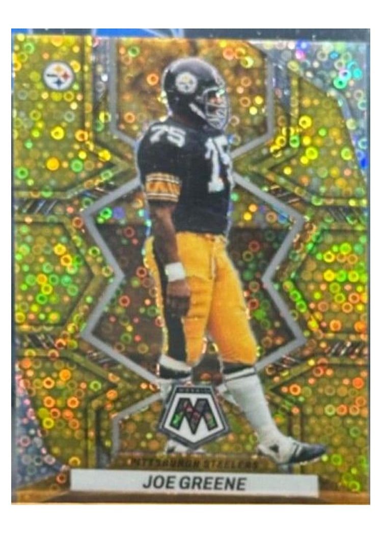 2022 Panini Mosaic Base Set Joe Greene #168 card