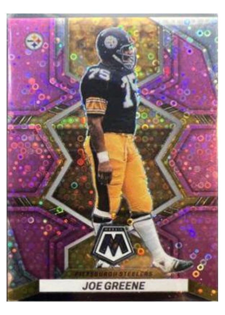 2022 Panini Mosaic Base Set Joe Greene #168 card