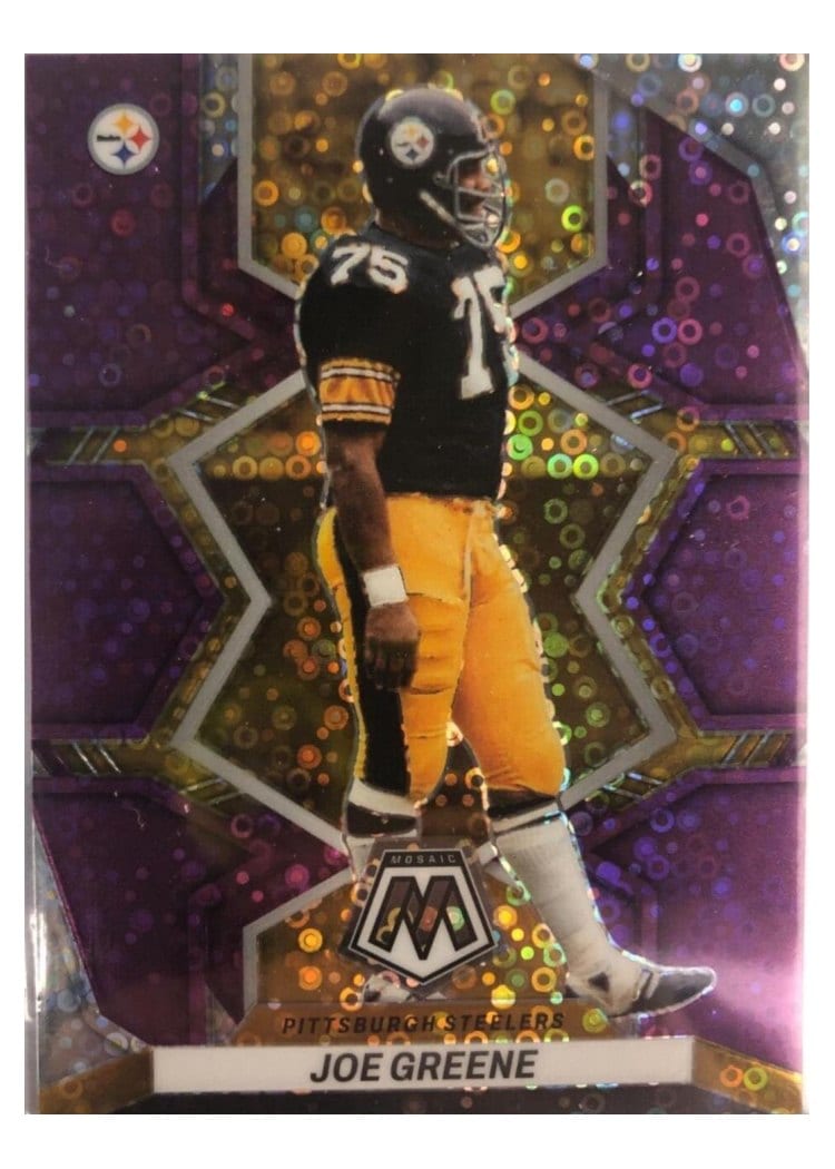 2022 Panini Mosaic Base Set Joe Greene #168 card