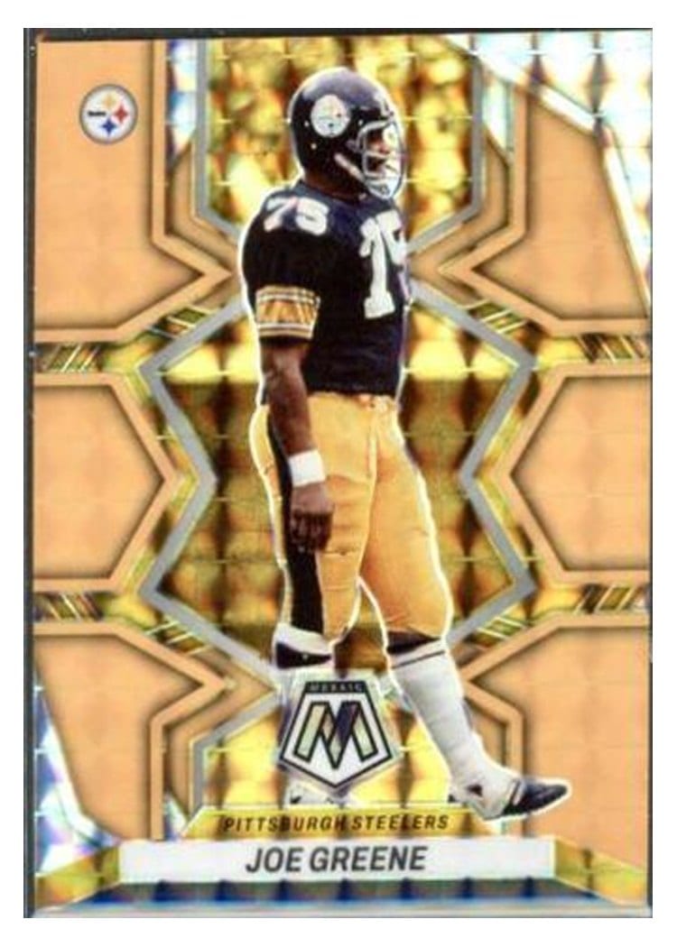 2022 Panini Mosaic Base Set Joe Greene #168 card