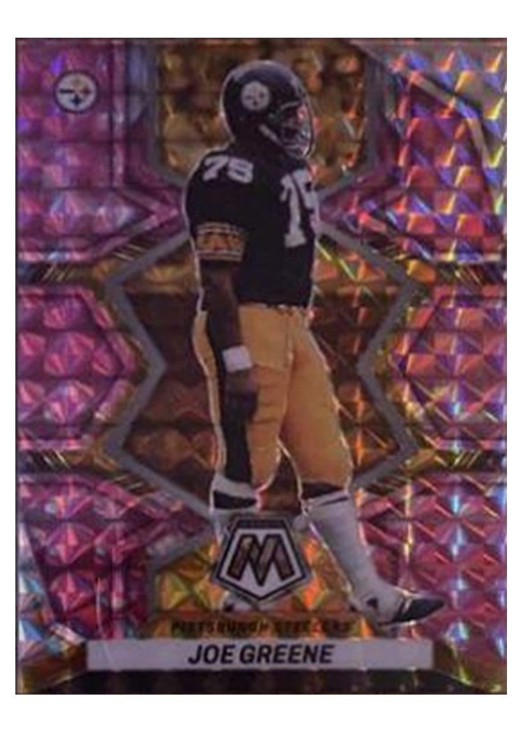 2022 Panini Mosaic Base Set Joe Greene #168 card