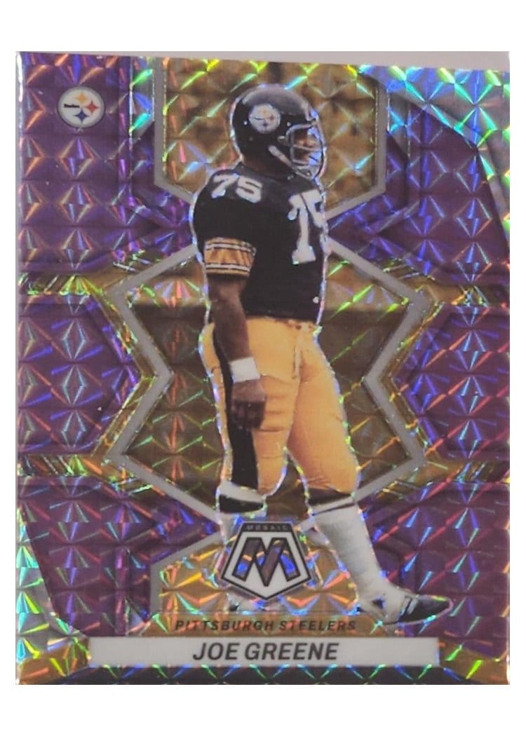 2022 Panini Mosaic Base Set Joe Greene #168 card
