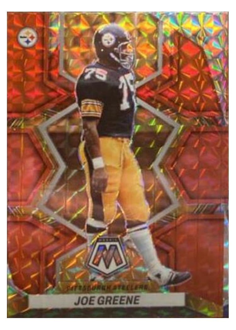2022 Panini Mosaic Base Set Joe Greene #168 card