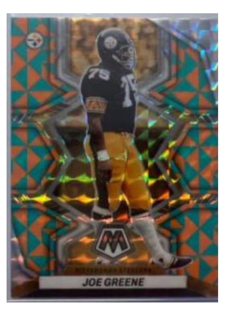 2022 Panini Mosaic Base Set Joe Greene Tessellation #168 card