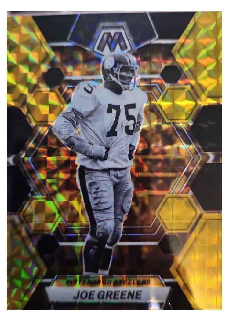 2023 Panini Mosaic Base Set Joe Greene #210 card