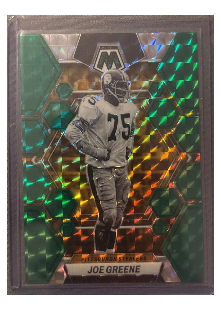 2023 Panini Mosaic Base Set Joe Greene #210 card