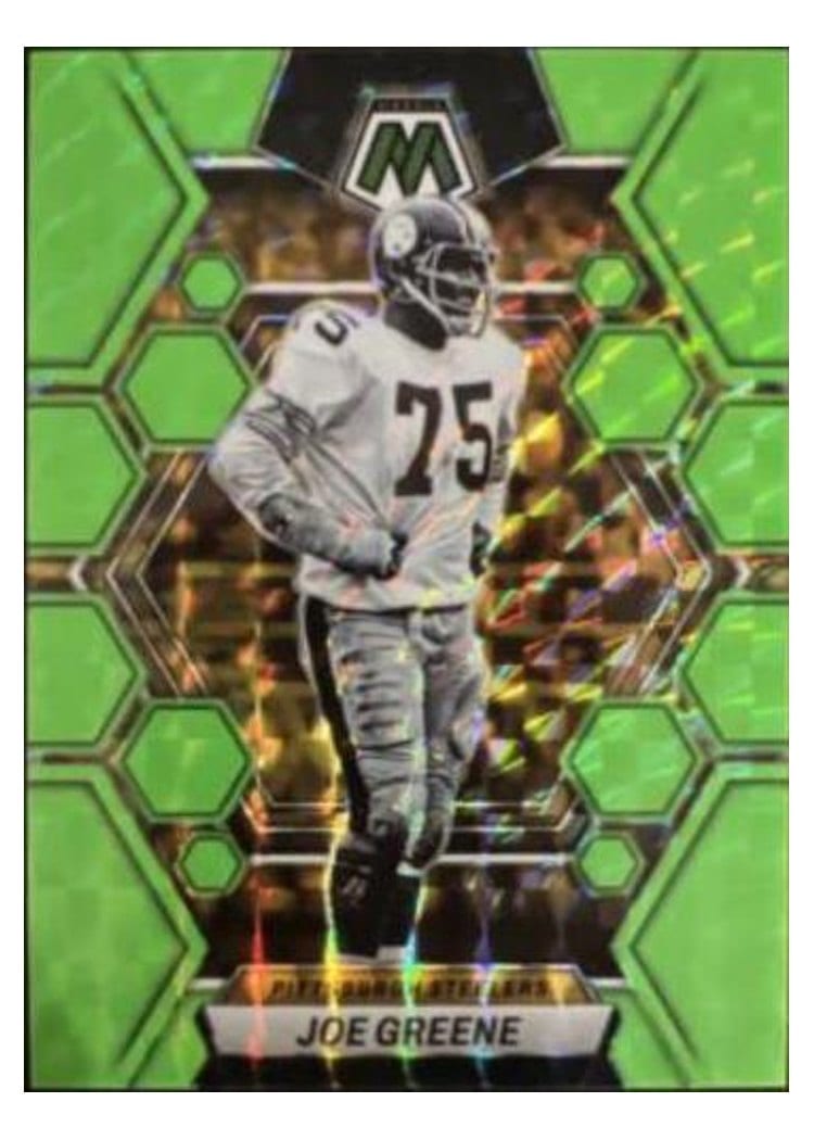 2023 Panini Mosaic Base Set Joe Greene #210 card