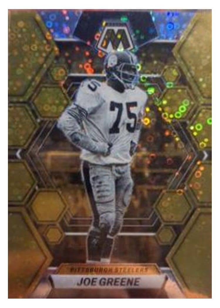2023 Panini Mosaic Base Set Joe Greene #210 card