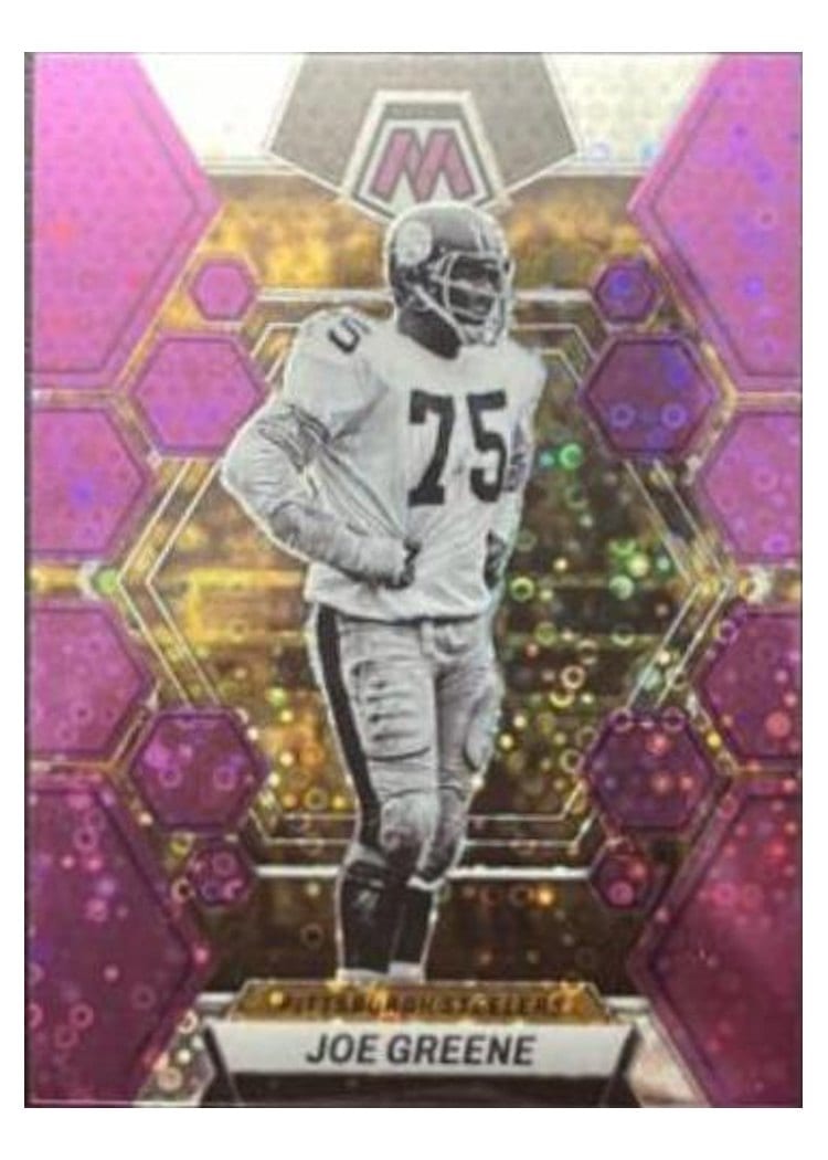 2023 Panini Mosaic Base Set Joe Greene #210 card