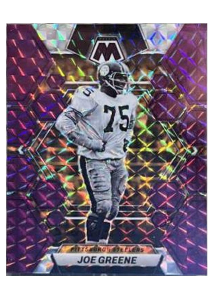 2023 Panini Mosaic Base Set Joe Greene #210 card