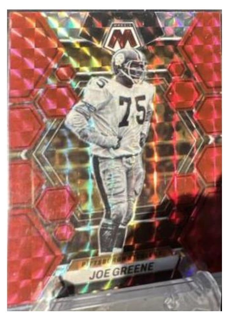 2023 Panini Mosaic Base Set Joe Greene #210 card