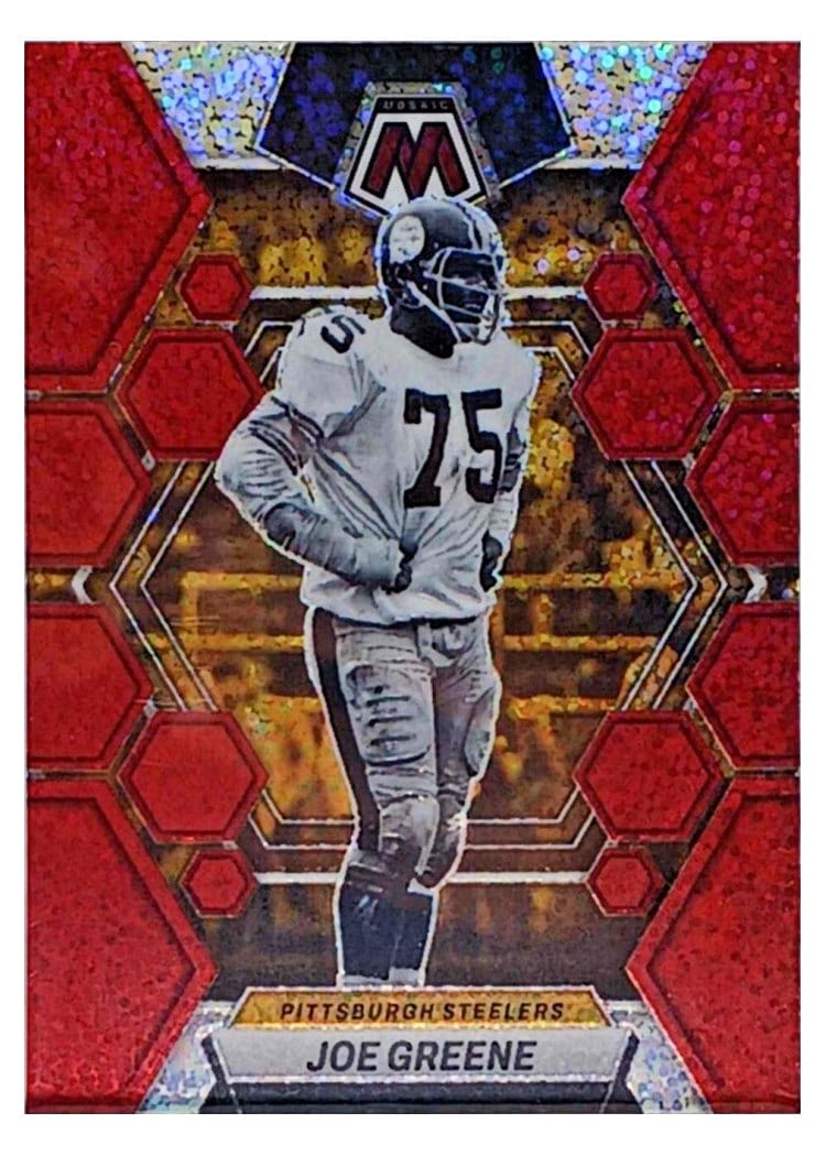 2023 Panini Mosaic Base Set Joe Greene #210 card
