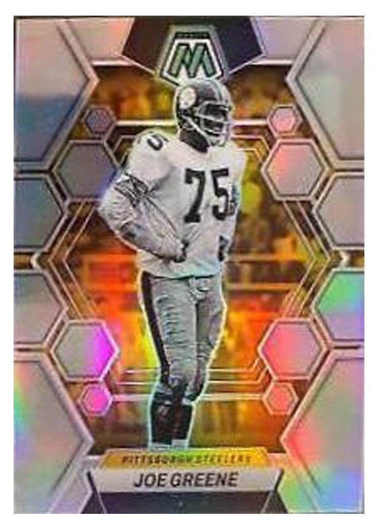 2023 Panini Mosaic Base Set Joe Greene #210 card