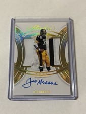 2025 Panini Flawless Dual Patch Autographs Joe Greene #21