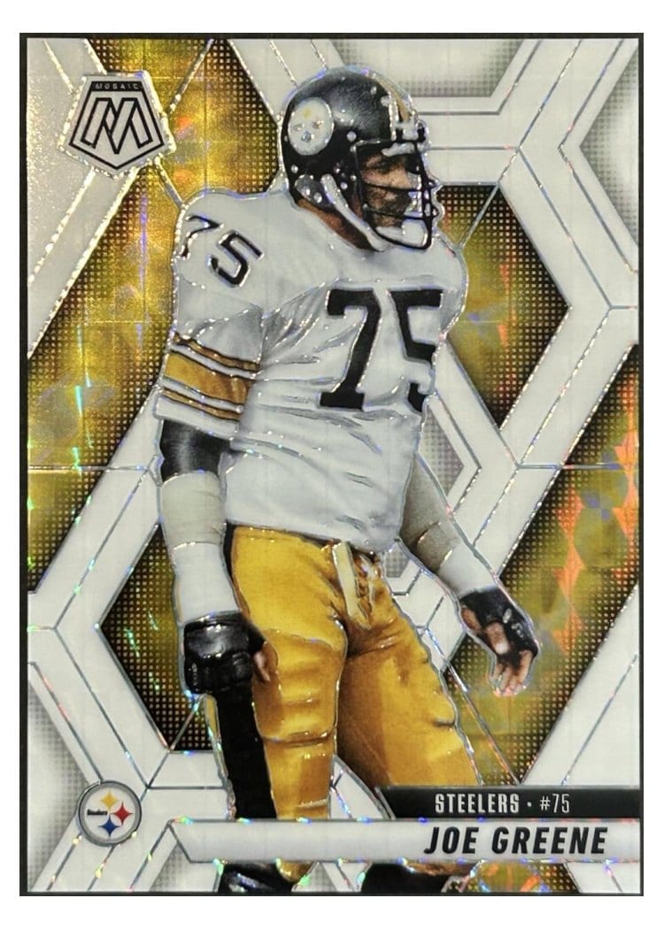 2025 Panini Mosaic Base Set Joe Greene #190 card