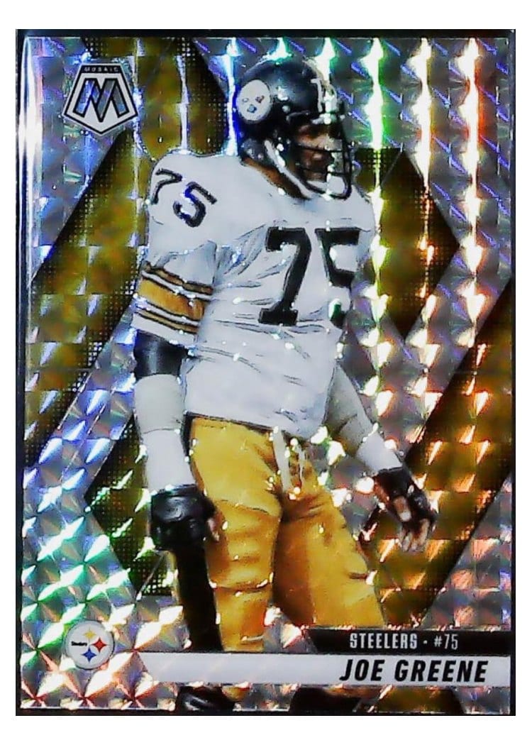 2025 Panini Mosaic Base Set Joe Greene #190 card