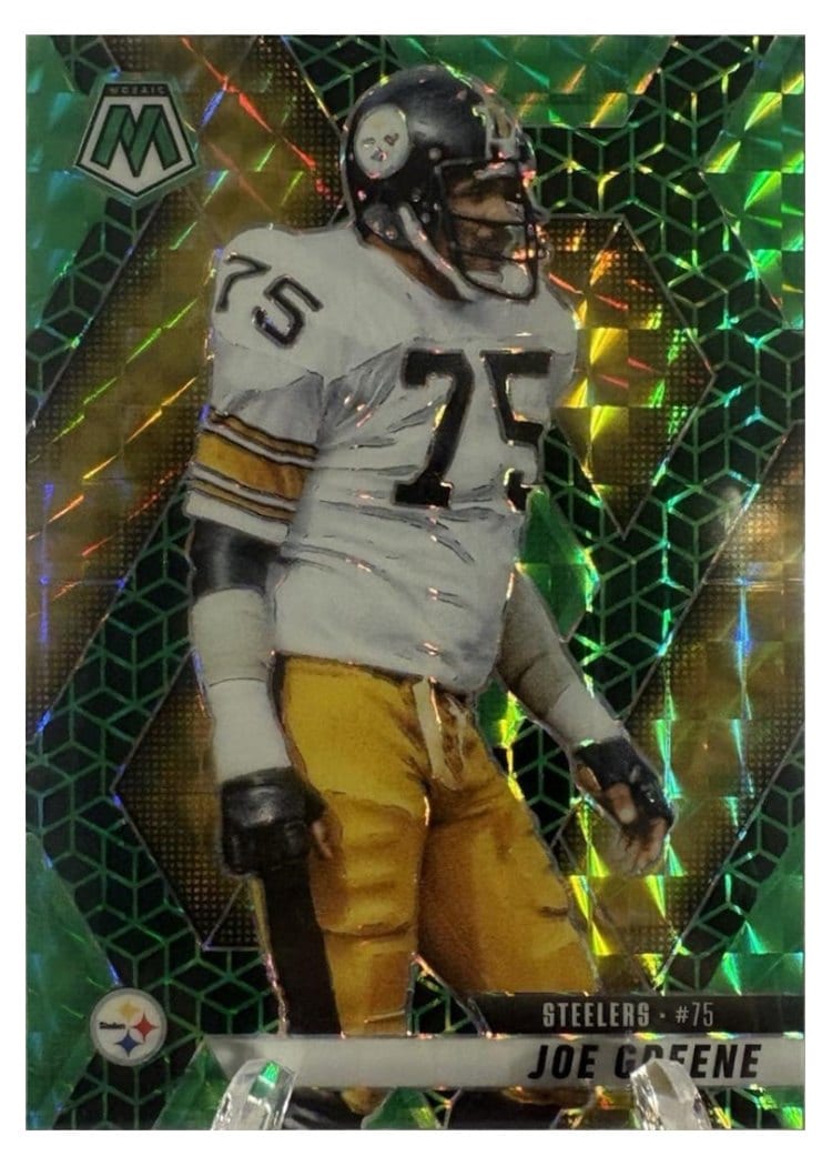 2025 Panini Mosaic Base Set Joe Greene #190 card
