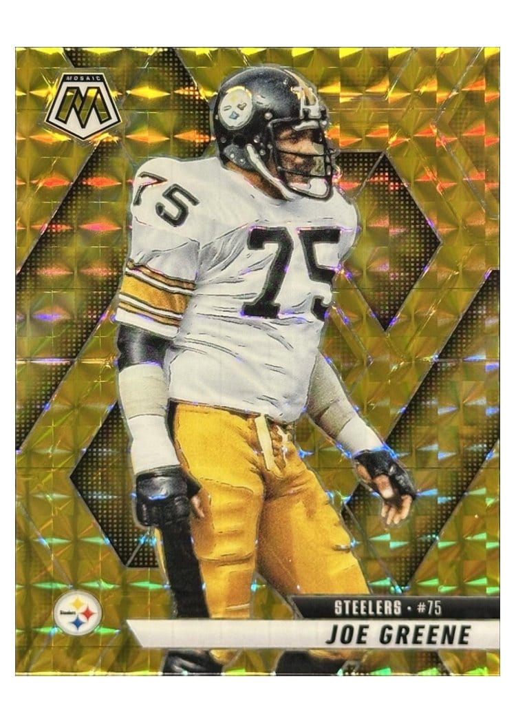 2025 Panini Mosaic Base Set Joe Greene #190 card