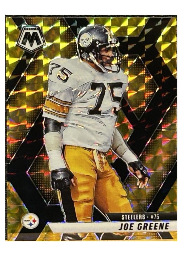 2025 Panini Mosaic Base Set Joe Greene #190 card