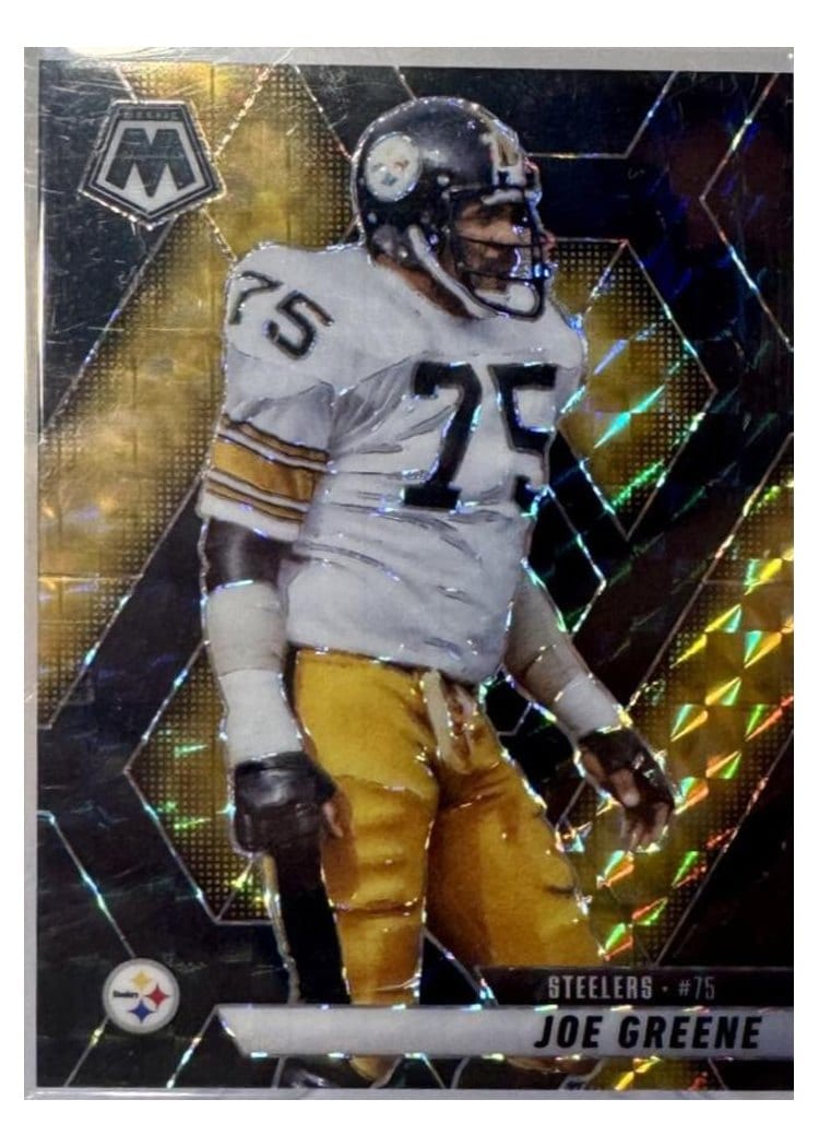 2025 Panini Mosaic Base Set Joe Greene Black #190