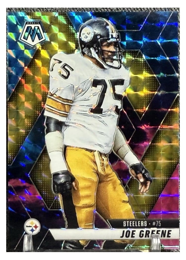2025 Panini Mosaic Base Set Joe Greene #190 card