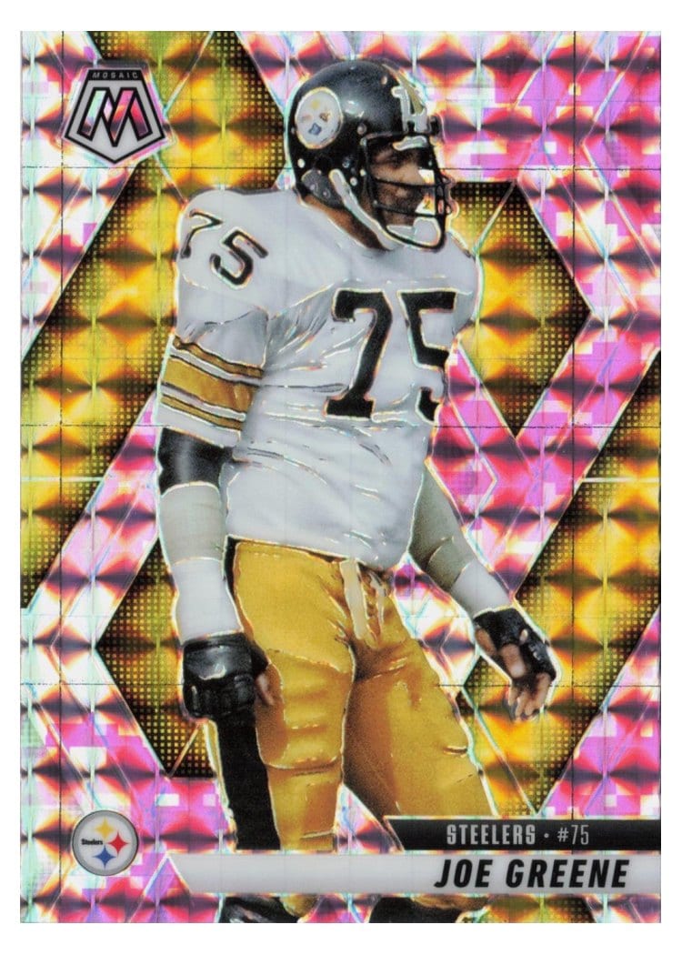 2025 Panini Mosaic Base Set Joe Greene #190 card