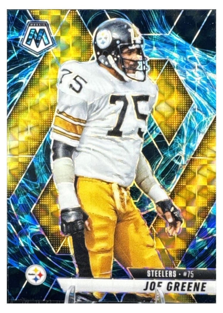 2025 Panini Mosaic Base Set Joe Greene #190 card