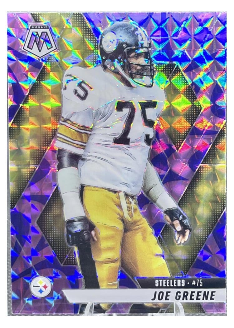 2025 Panini Mosaic Base Set Joe Greene #190 card