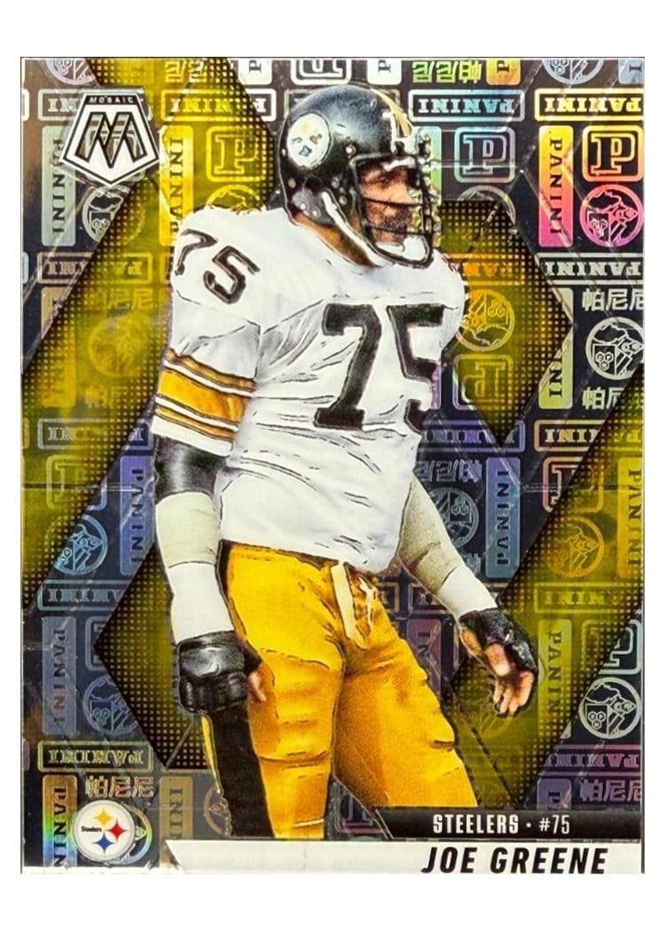 2025 Panini Mosaic Base Set Joe Greene #190 card