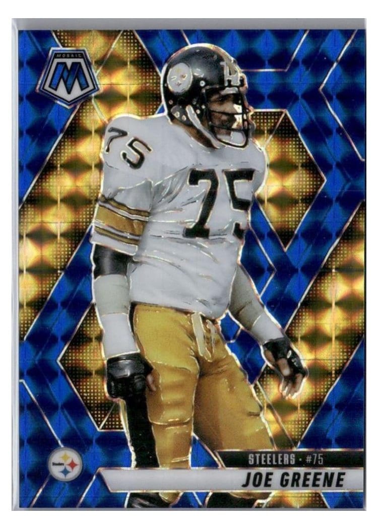 2025 Panini Mosaic Base Set Joe Greene #190 card
