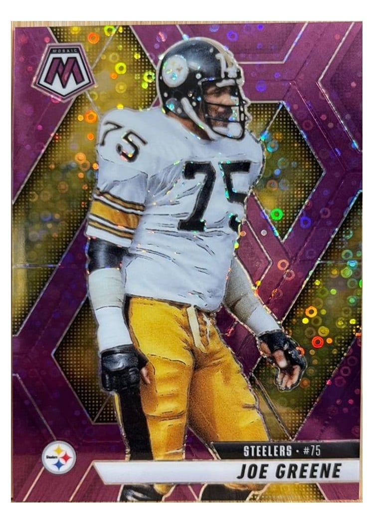 2025 Panini Mosaic Base Set Joe Greene #190 card