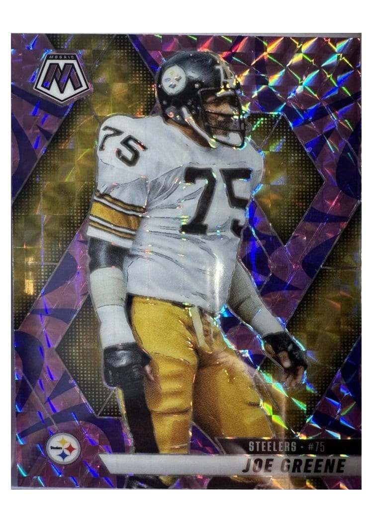 2025 Panini Mosaic Base Set Joe Greene #190 card