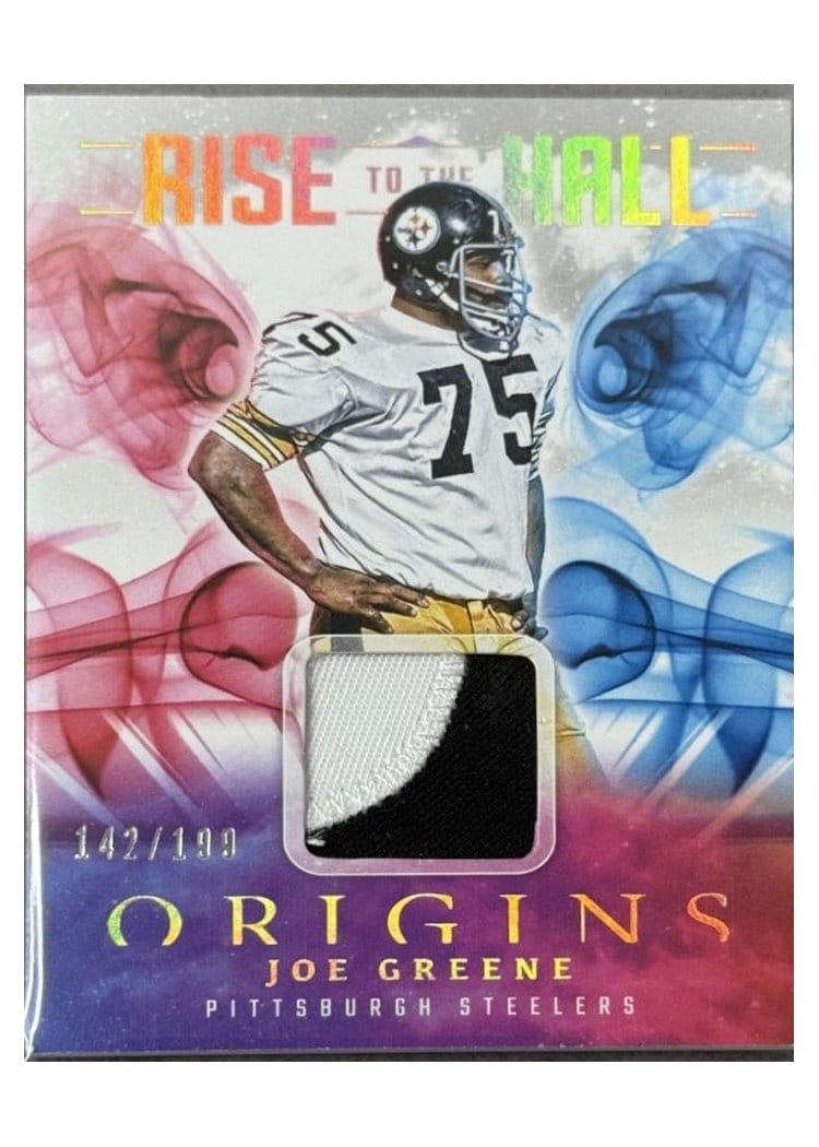 2025 Panini Origins Rise to the Hall Relics Joe Greene #14