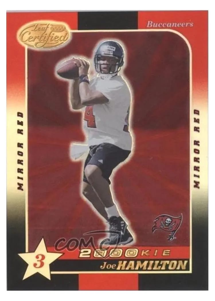 2000 Leaf Certified Joe Hamilton #187 card