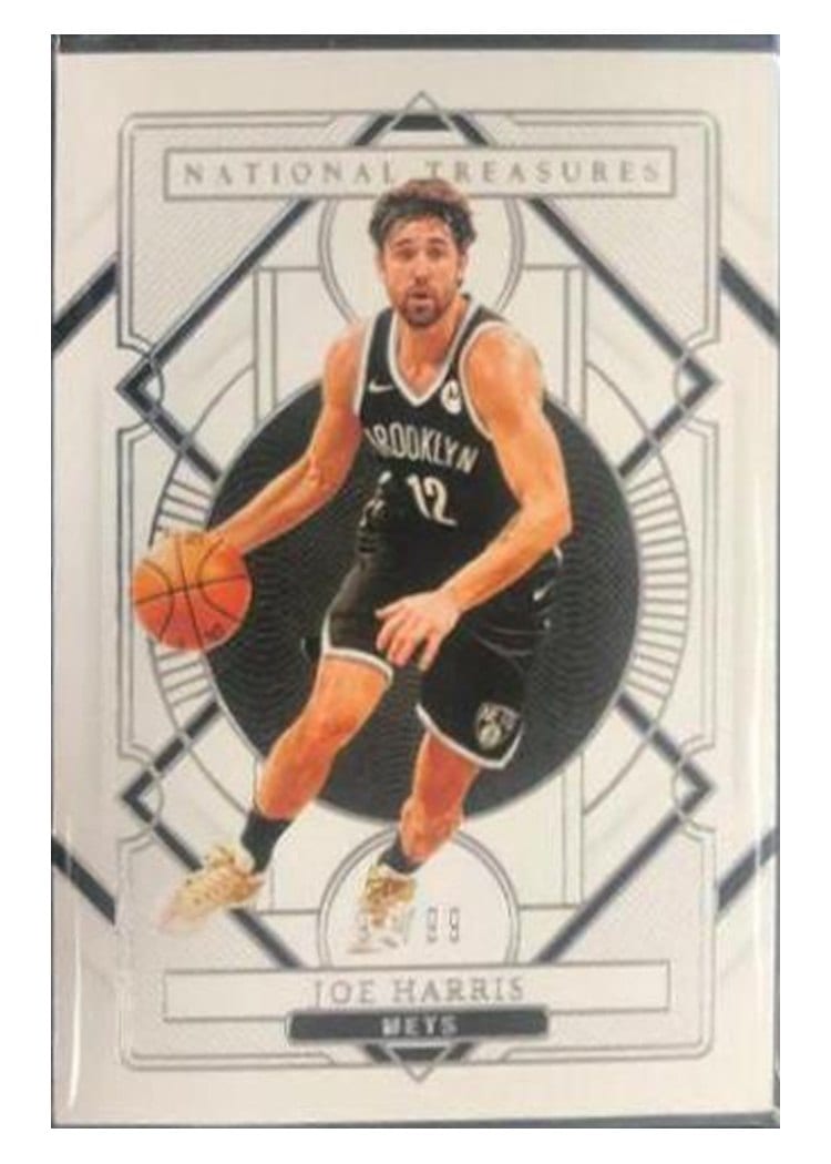 2020-21 Panini National Treasures Base Set Joe Harris #96 card