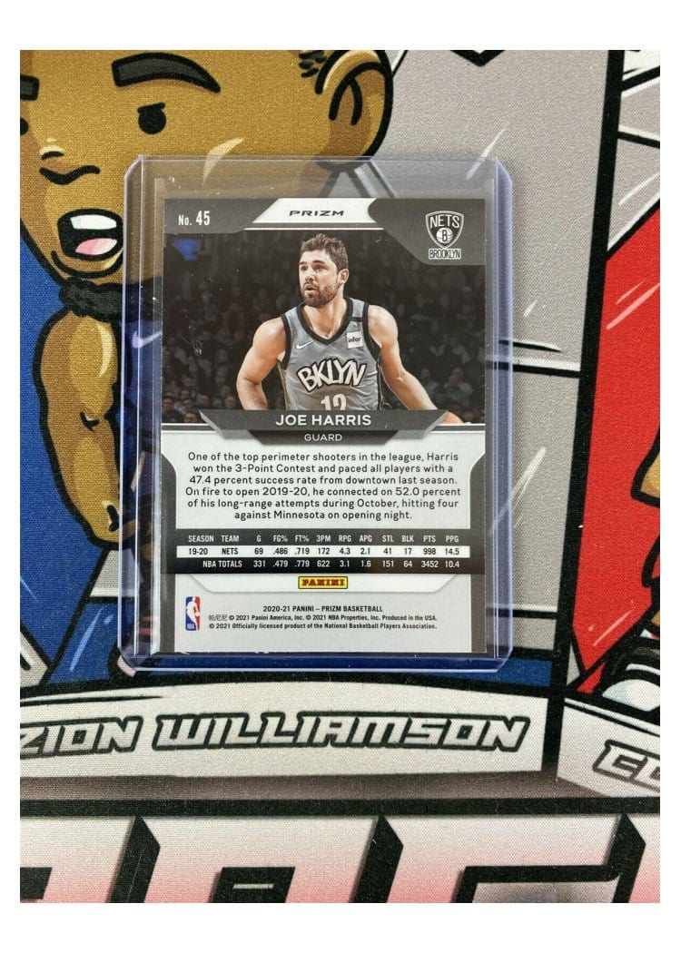 2020-21 Panini Prizm Base Set Joe Harris #45 card