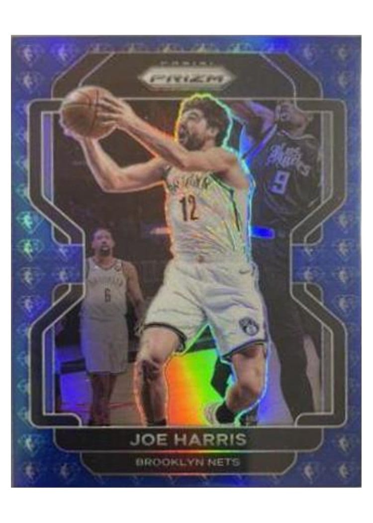 2021-22 Panini Prizm Base Set Joe Harris Blue Prizm #95 card