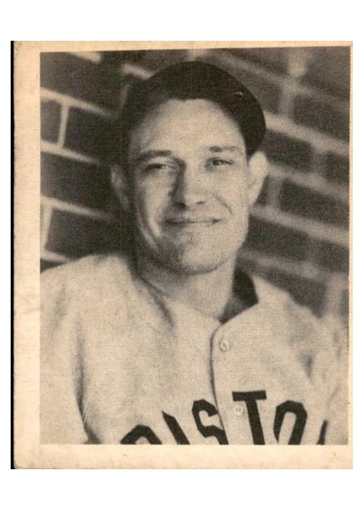 1939 Play Ball Joe Heving #20 card