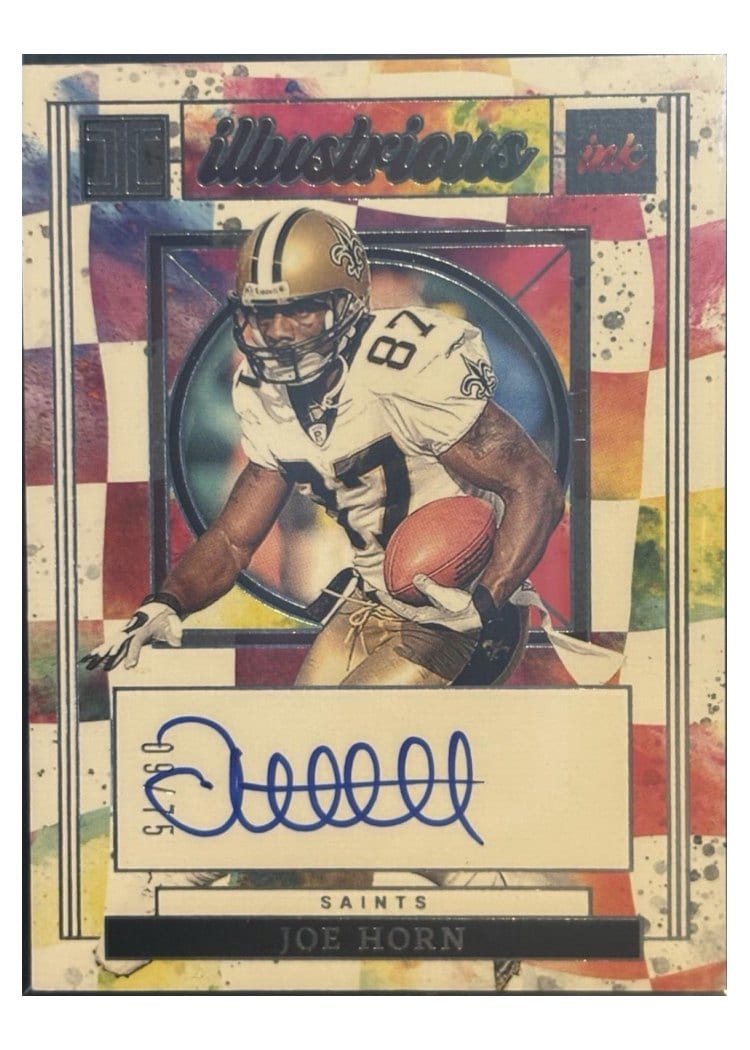2025 Panini Impeccable Illustrious Ink Joe Horn #18 card