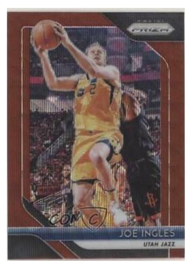 2018-19 Panini Prizm Base Set Joe Ingles #153 card