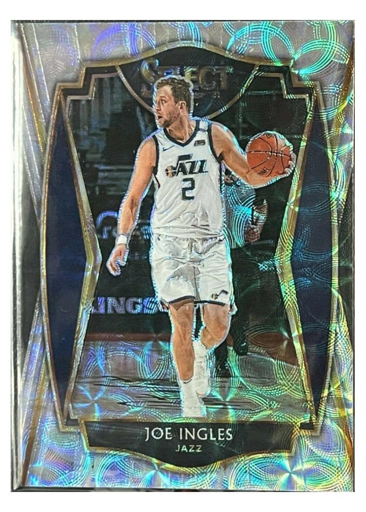 2020-21 Panini Select Base Set Joe Ingles Scope Prizm #131 card