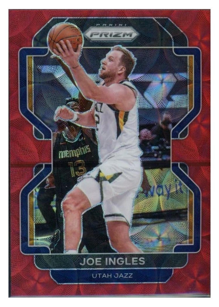 2021-22 Panini Prizm Base Set Joe Ingles #181 card