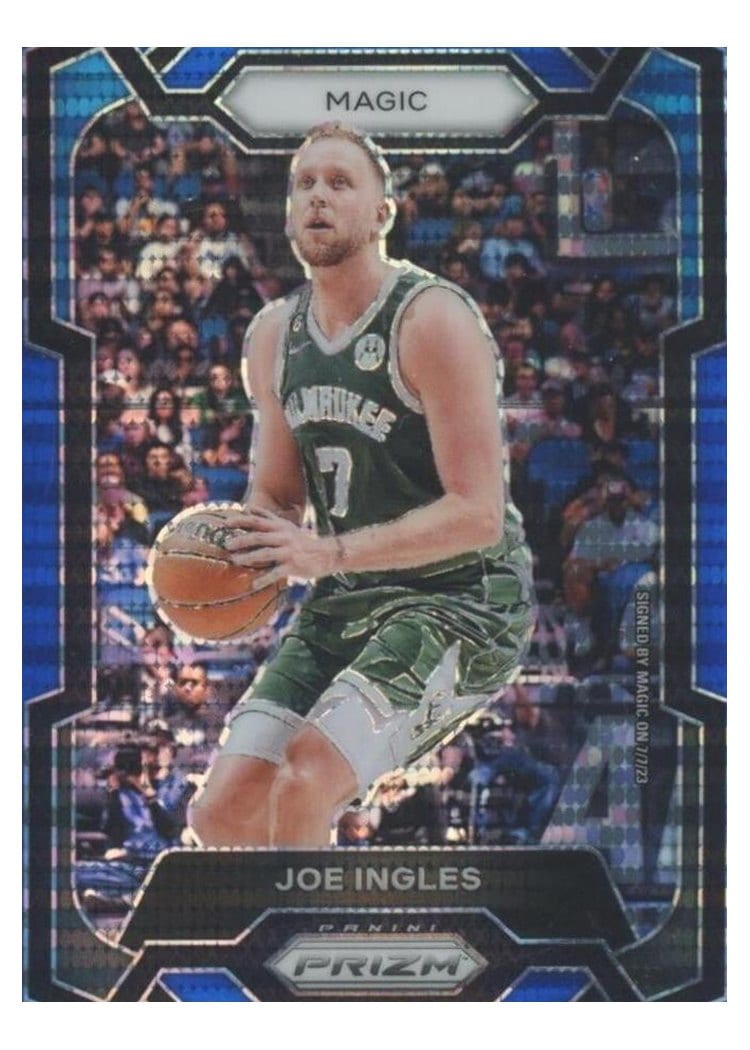 2023-24 Panini Prizm Base Set Joe Ingles #296 card