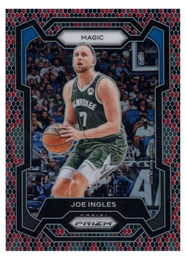 2023-24 Panini Prizm Base Set Joe Ingles #296 card