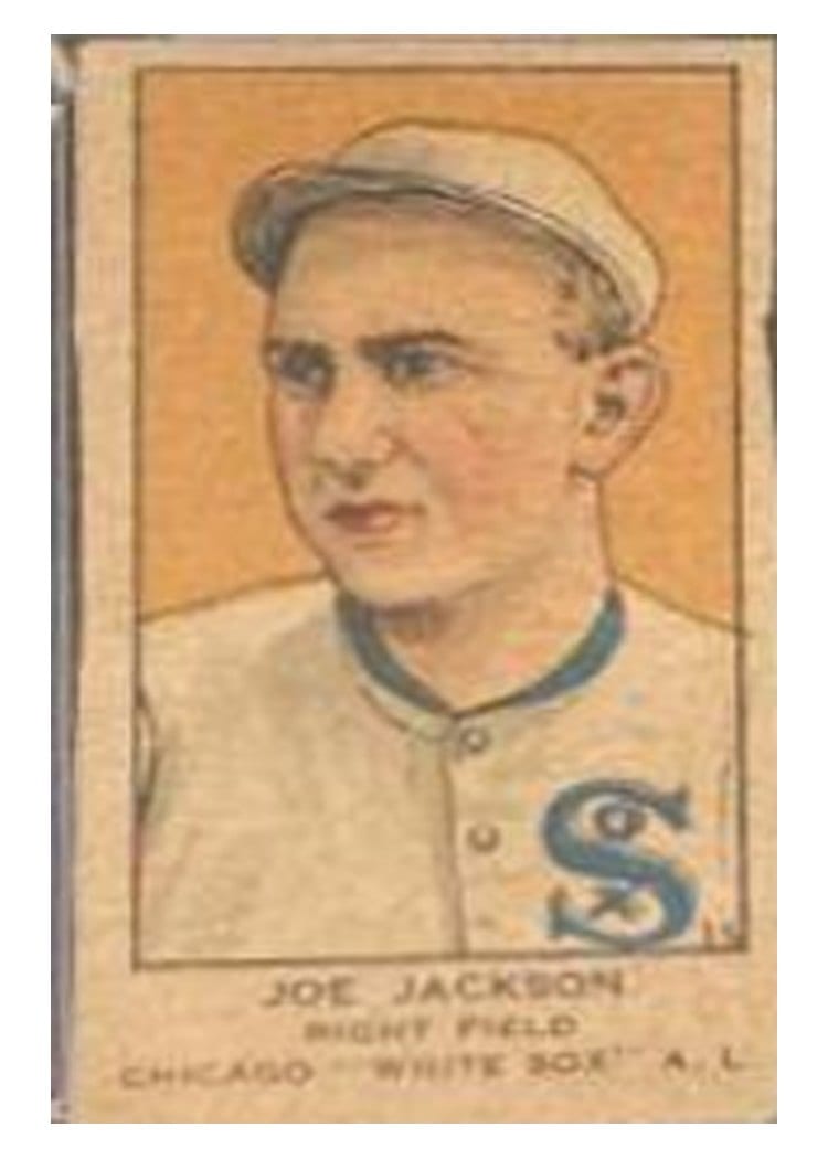 1919 W514 Joe Jackson #15 card