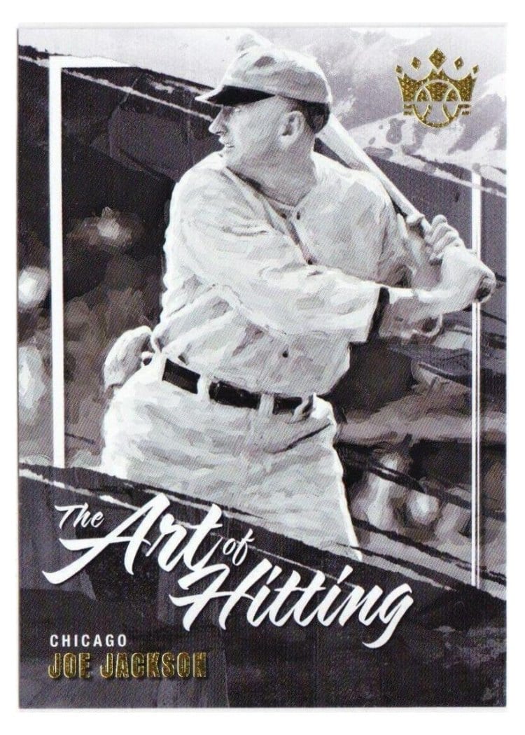 2022 Panini Diamond Kings The Art of Hitting Joe Jackson #AH-3 card