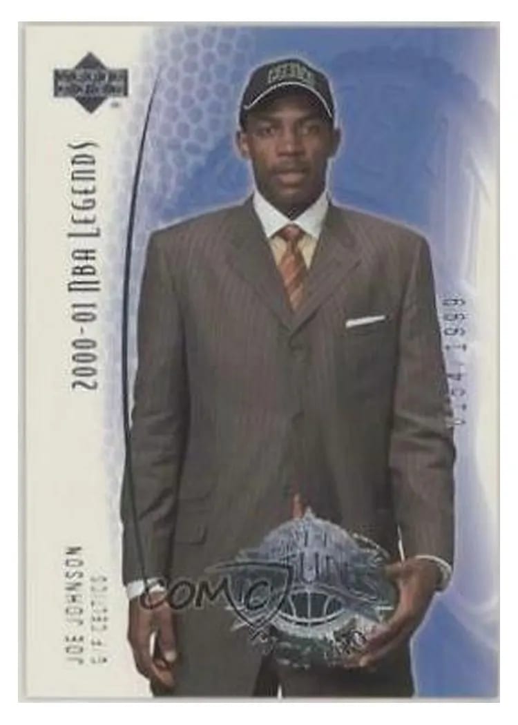 2000 Upper Deck Legends Joe Johnson #123 card